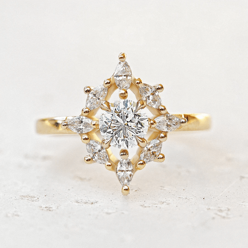 Gold Engagement Rings